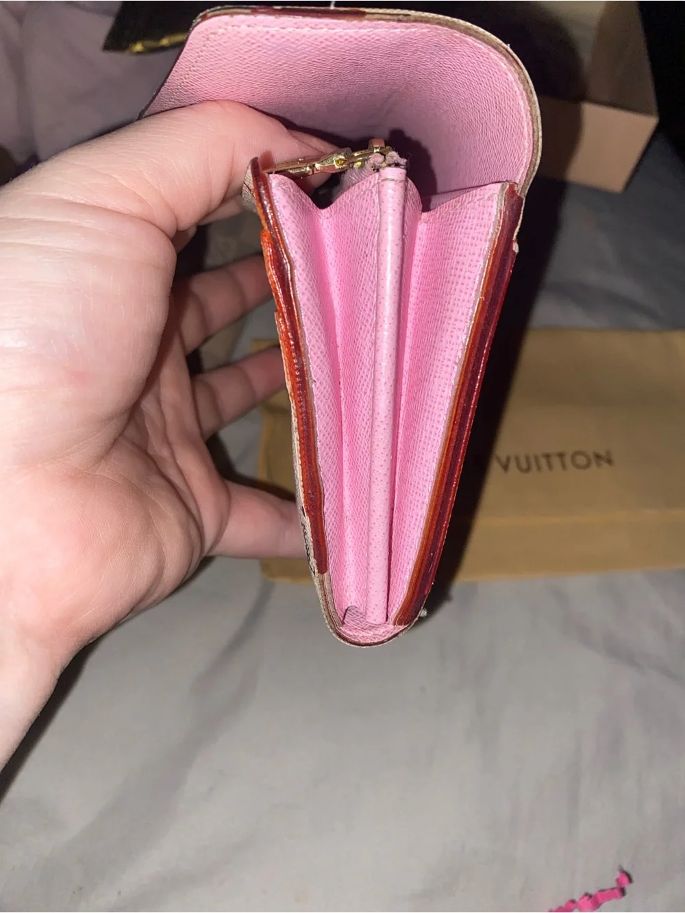 Louis Vuitton Murikami Monogram White Canvas Wallet